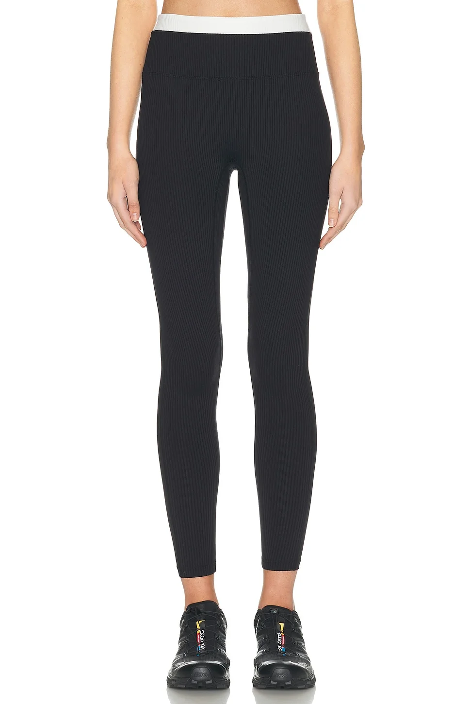 Ribbed Layered Legging - 1