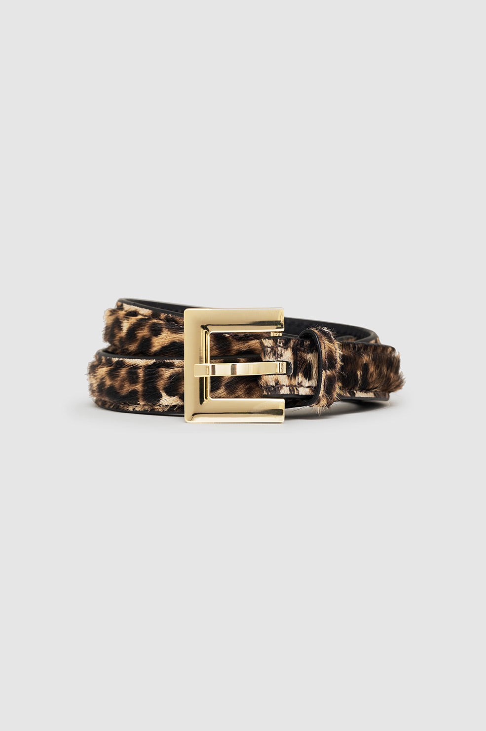 Nicola Belt - Leopard Calf Hair - 3