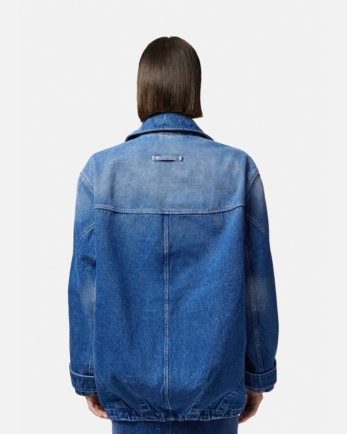 Cocoon Denim Parka Jacket - 4