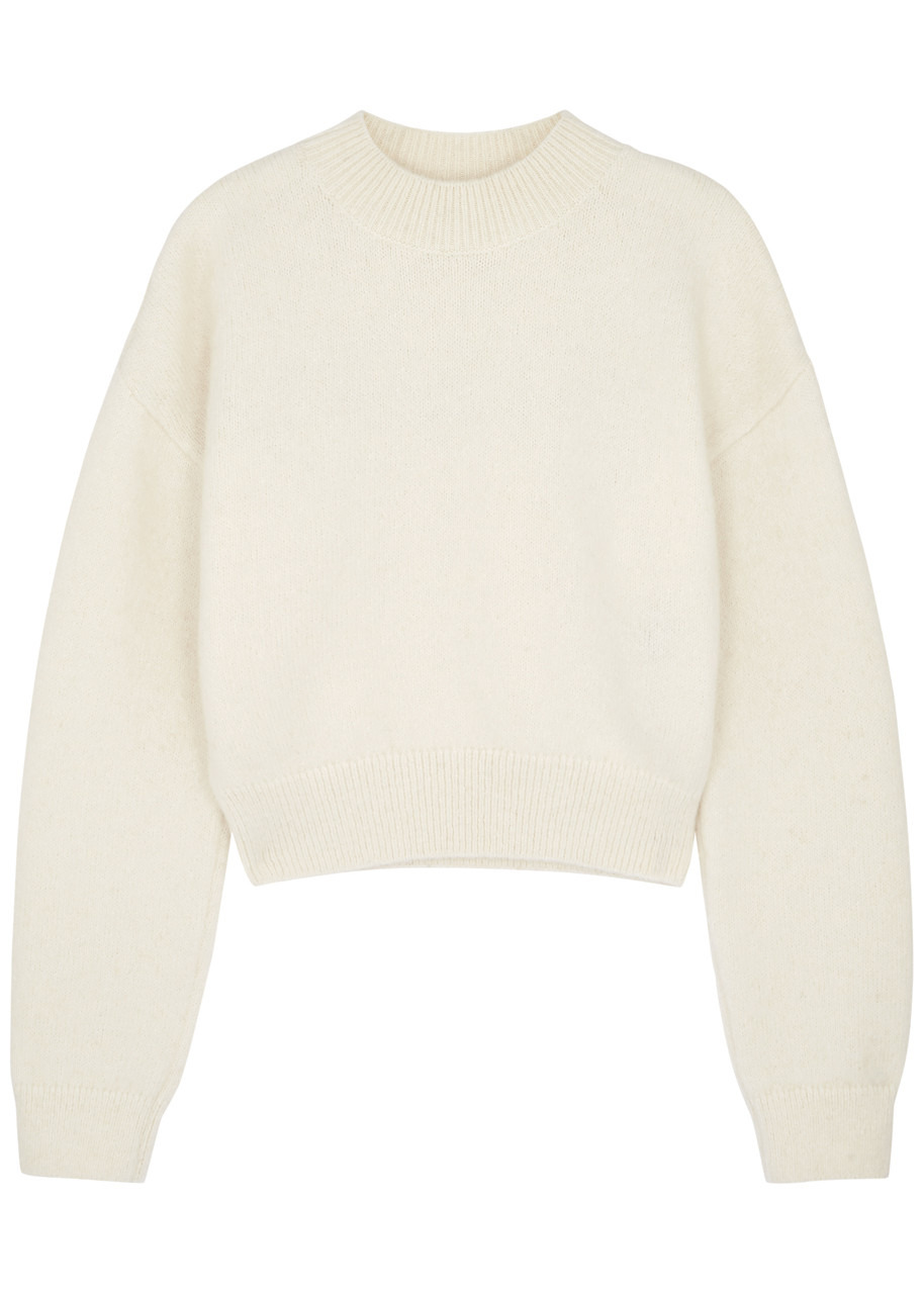 Le Maille logo alpaca-blend jumper - 1