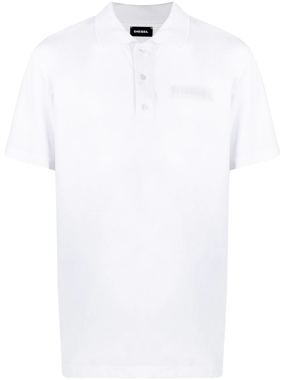 embroidered logo polo shirt - 1