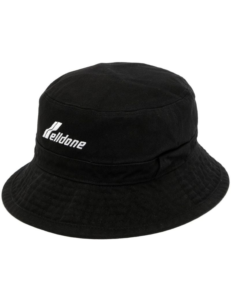 logo-print bucket hat - 1