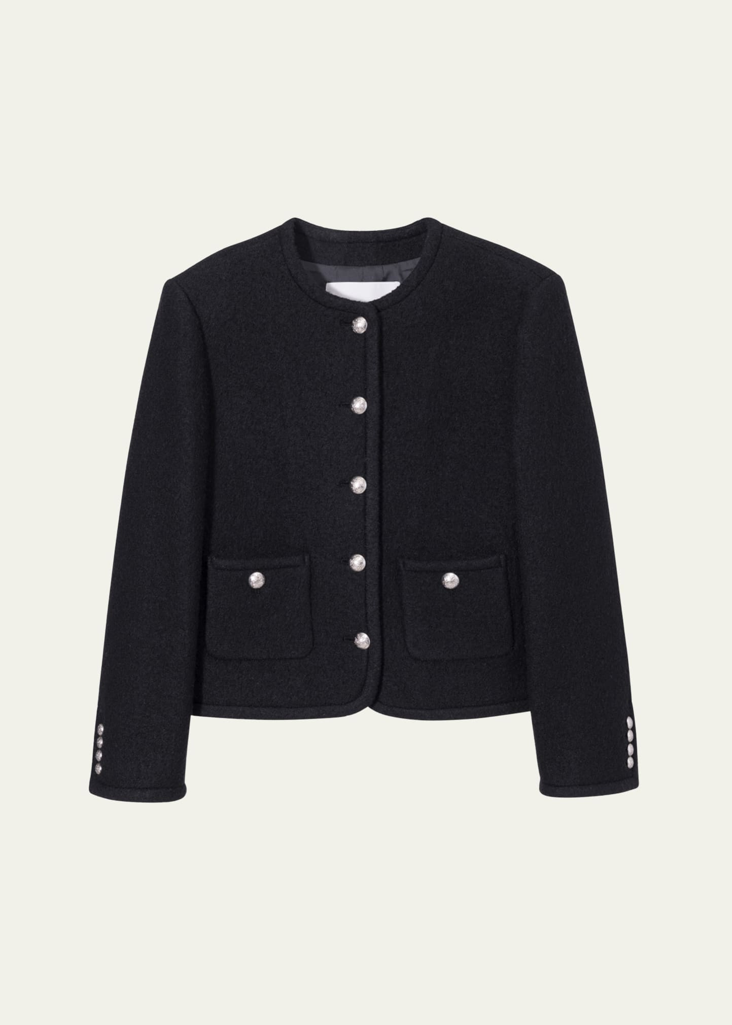 Tailored Tweed Jacket - 1