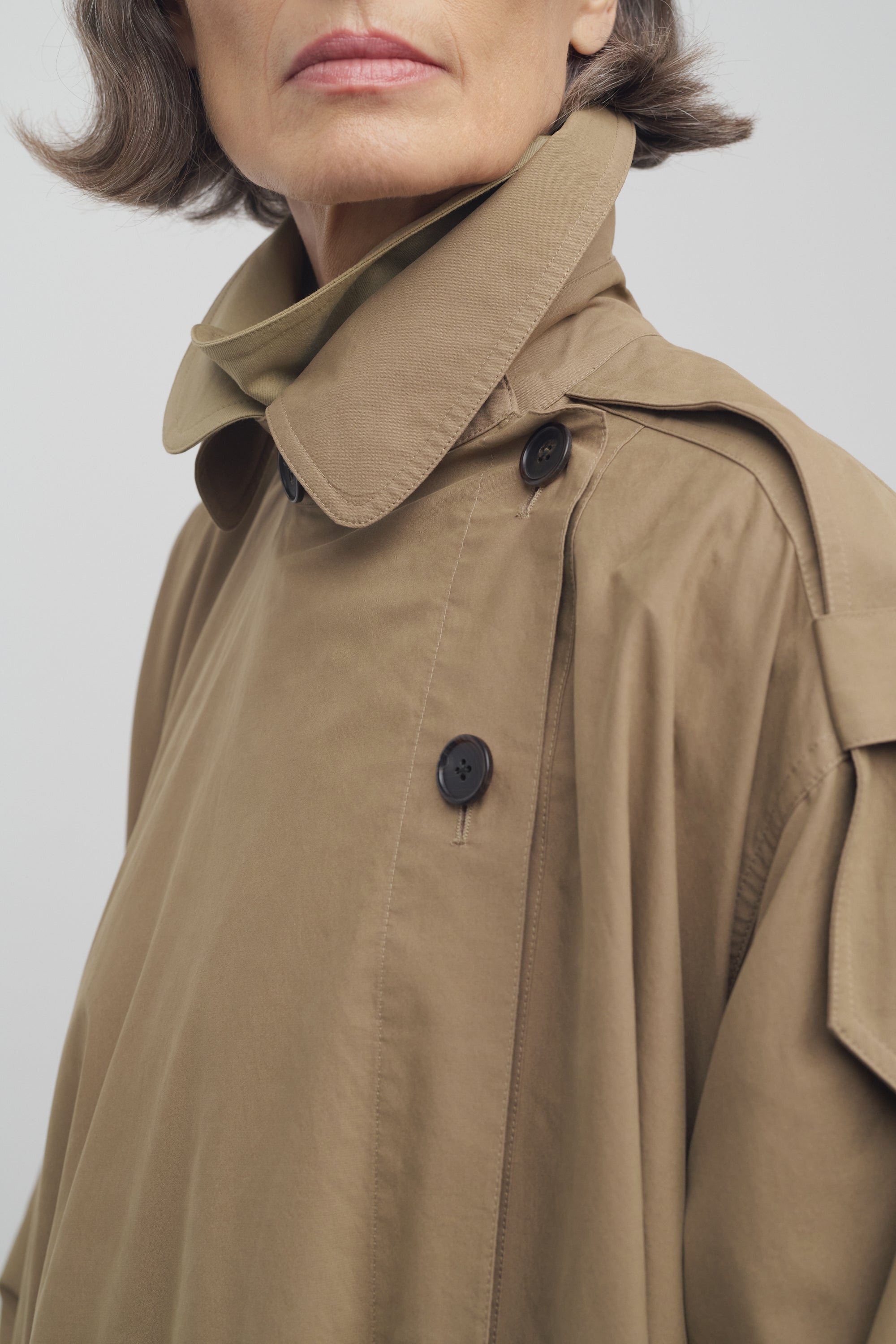 Aralia Coat in Cotton - 6