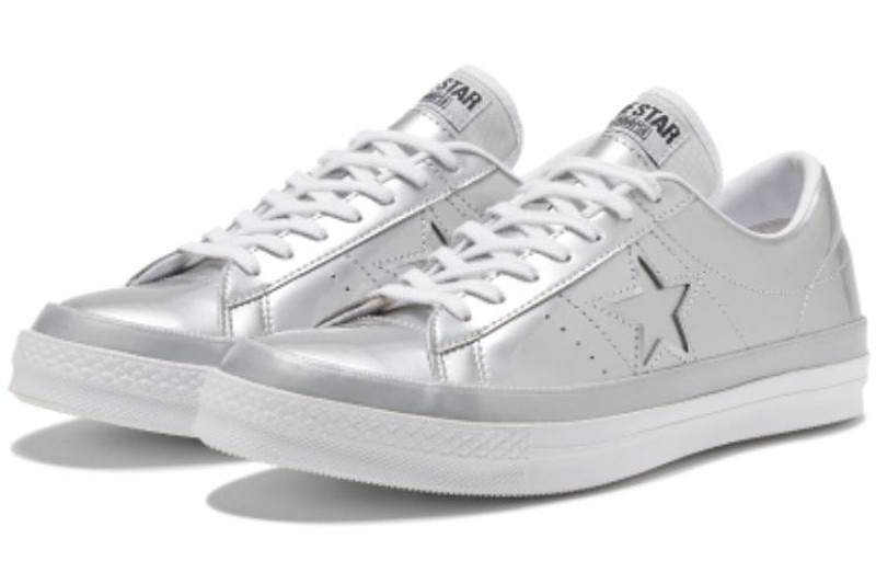 Converse one star low Silver 169803C 3