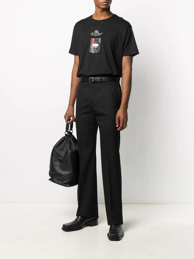 Givenchy logo pattern tailored trousers outlook