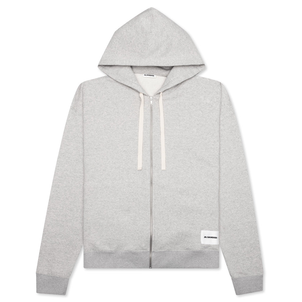 SWEAT JACKET - POWDER GREEN - 1