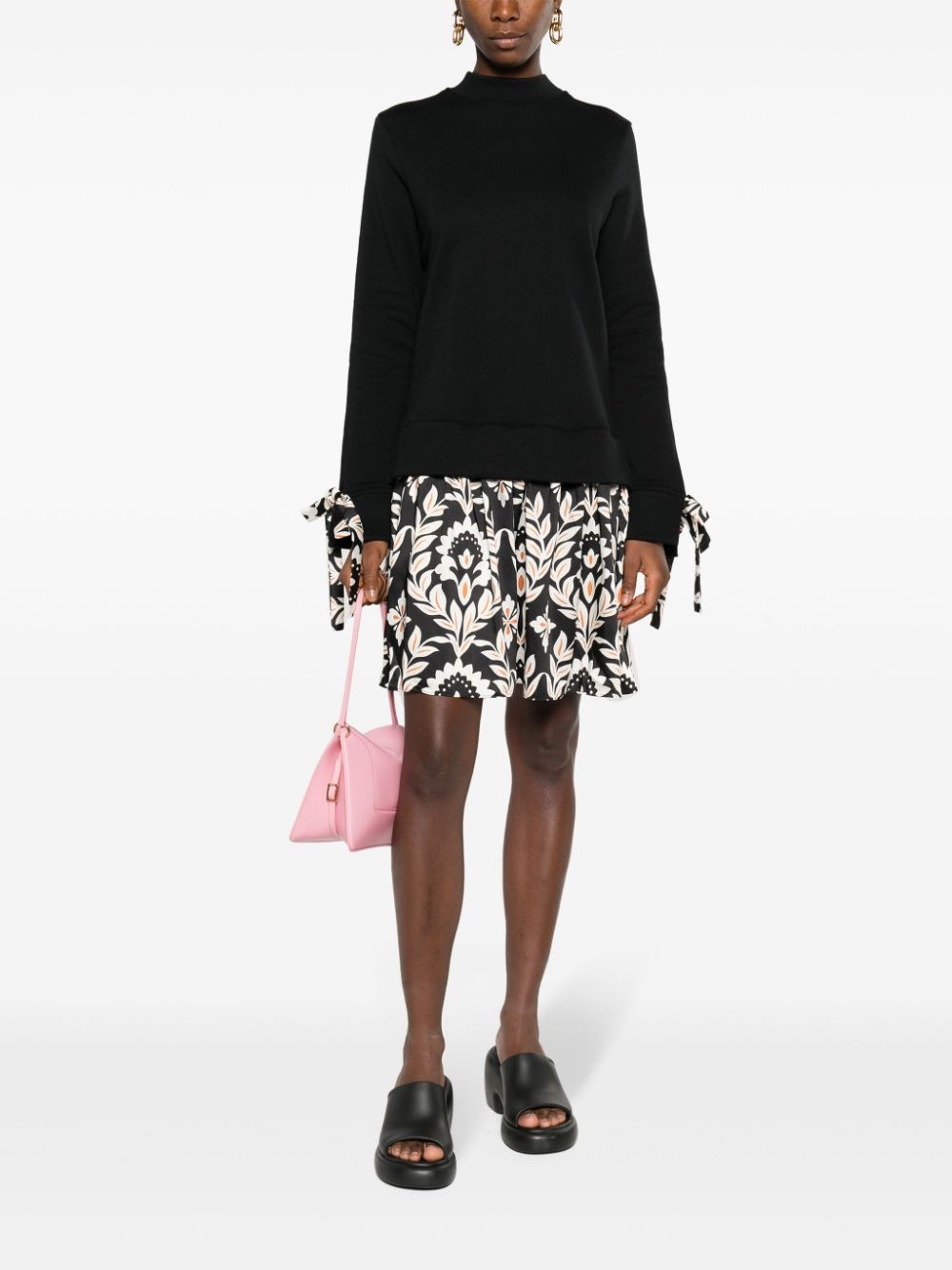 Sporty floral-print minidress - 2