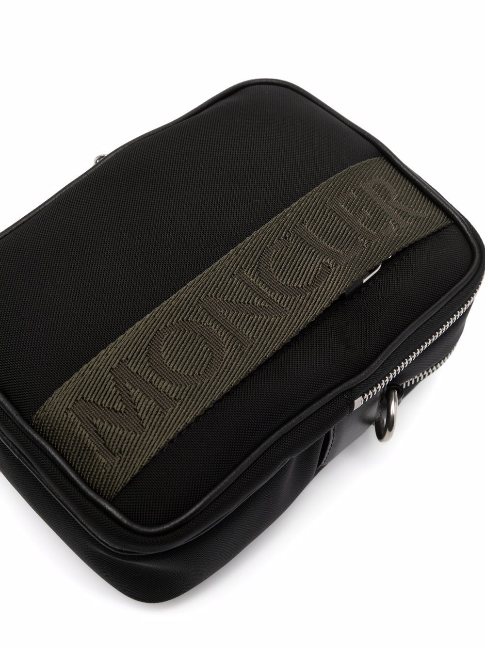 logo tape messenger bag - 4