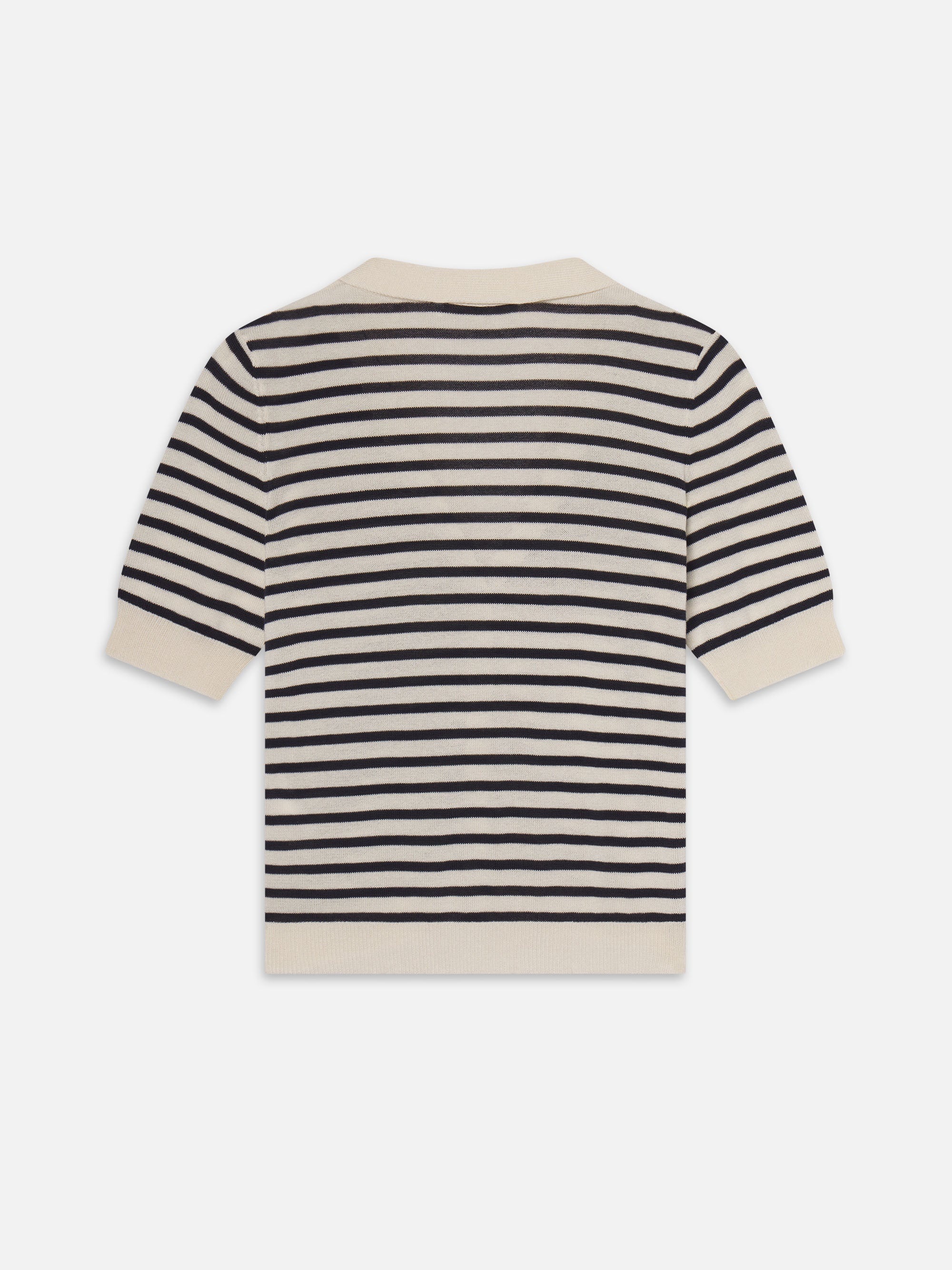 The Sailor Tie Cardi in Navy Multi - 4