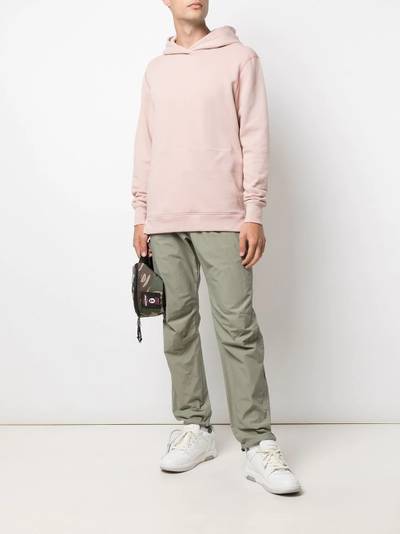 John Elliott long-sleeve fitted hoodie outlook