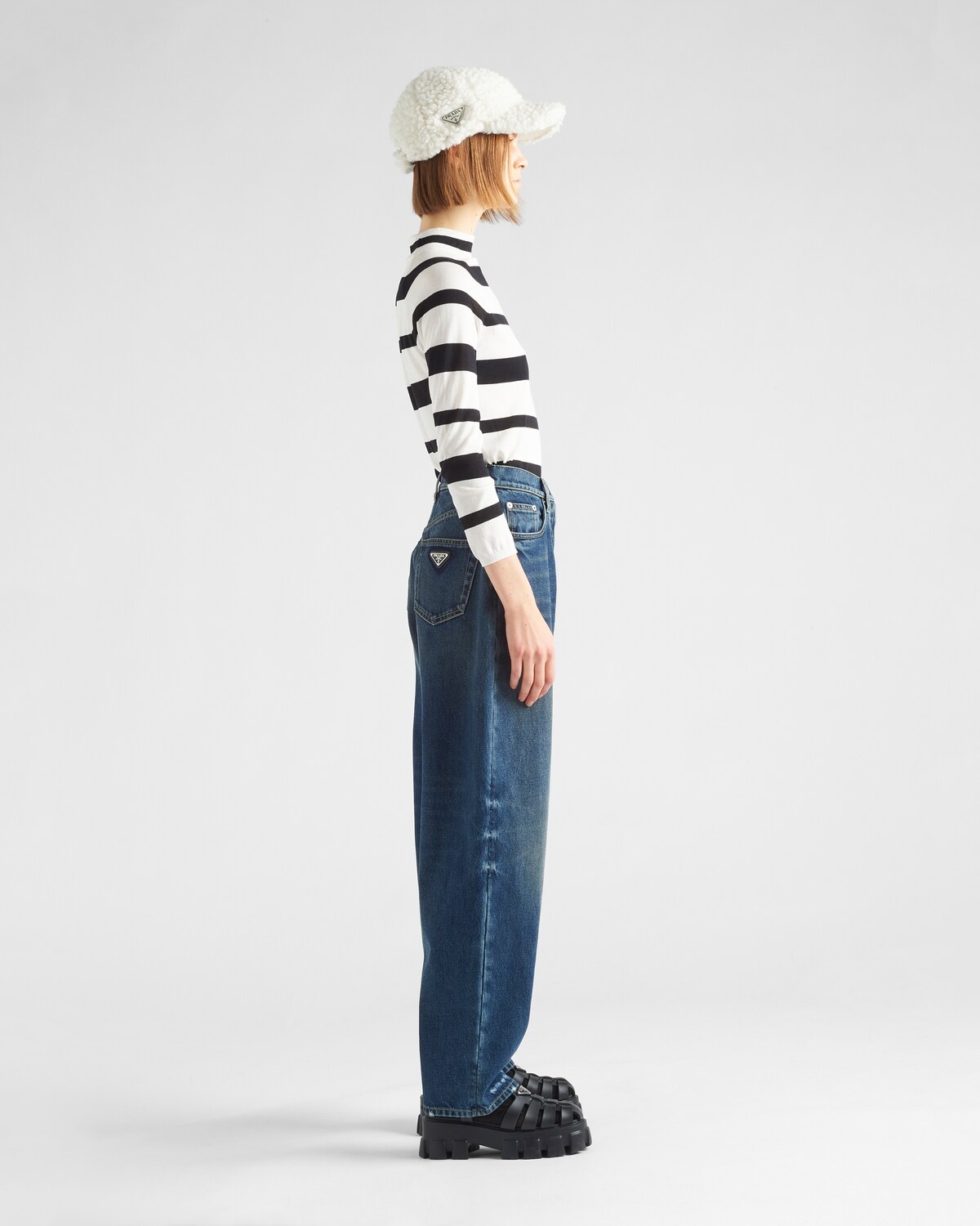 Five-pocket denim trousers - 3