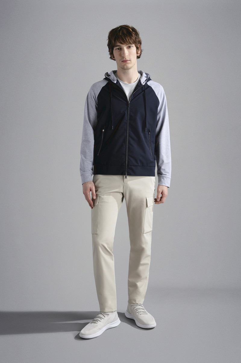Paul & Shark WOOL AND SILK HYBRID JACKET outlook