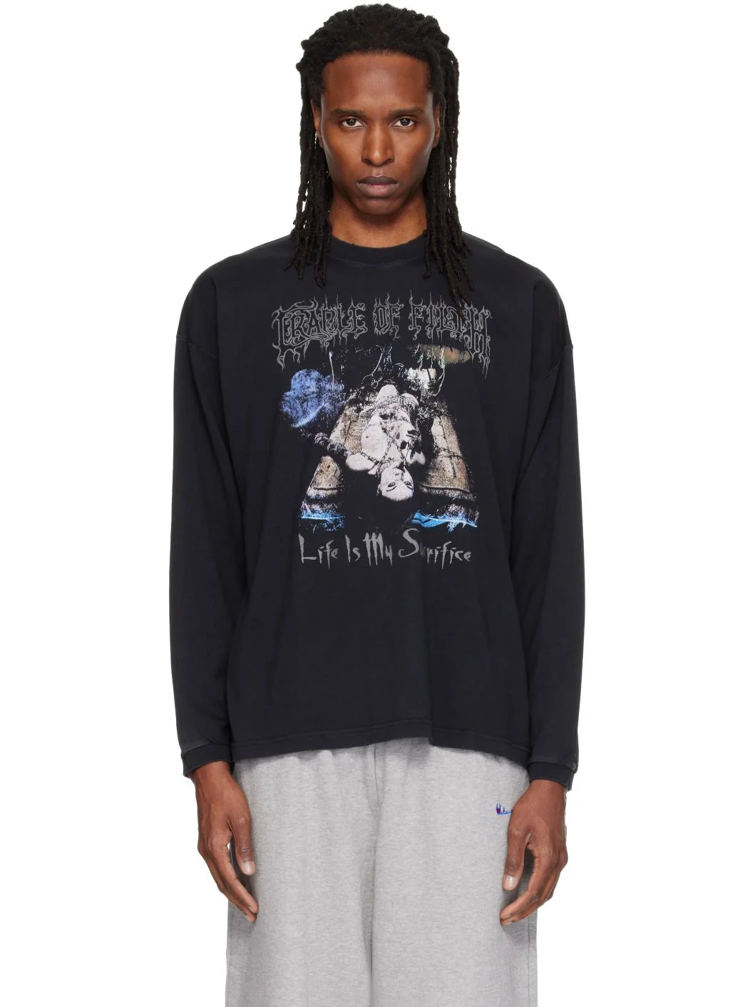 Black Cradle of Filth Edition Sacrifice Longsleeve T-shirt - 1