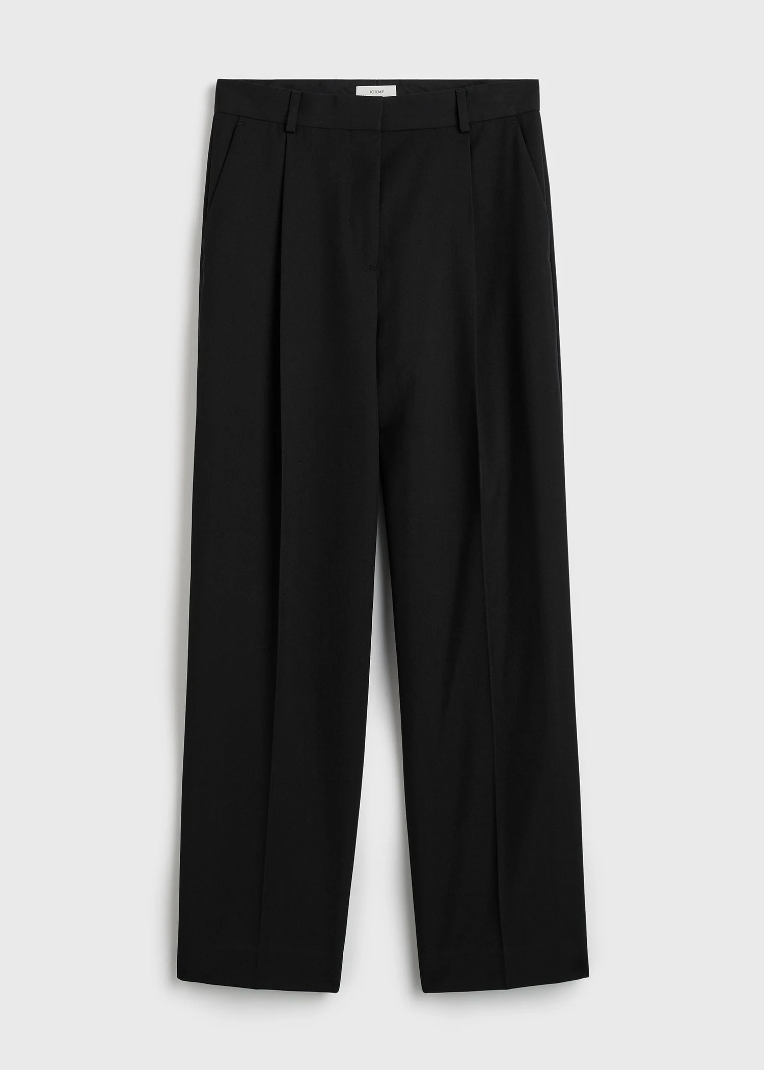 Pleat trousers black - 1