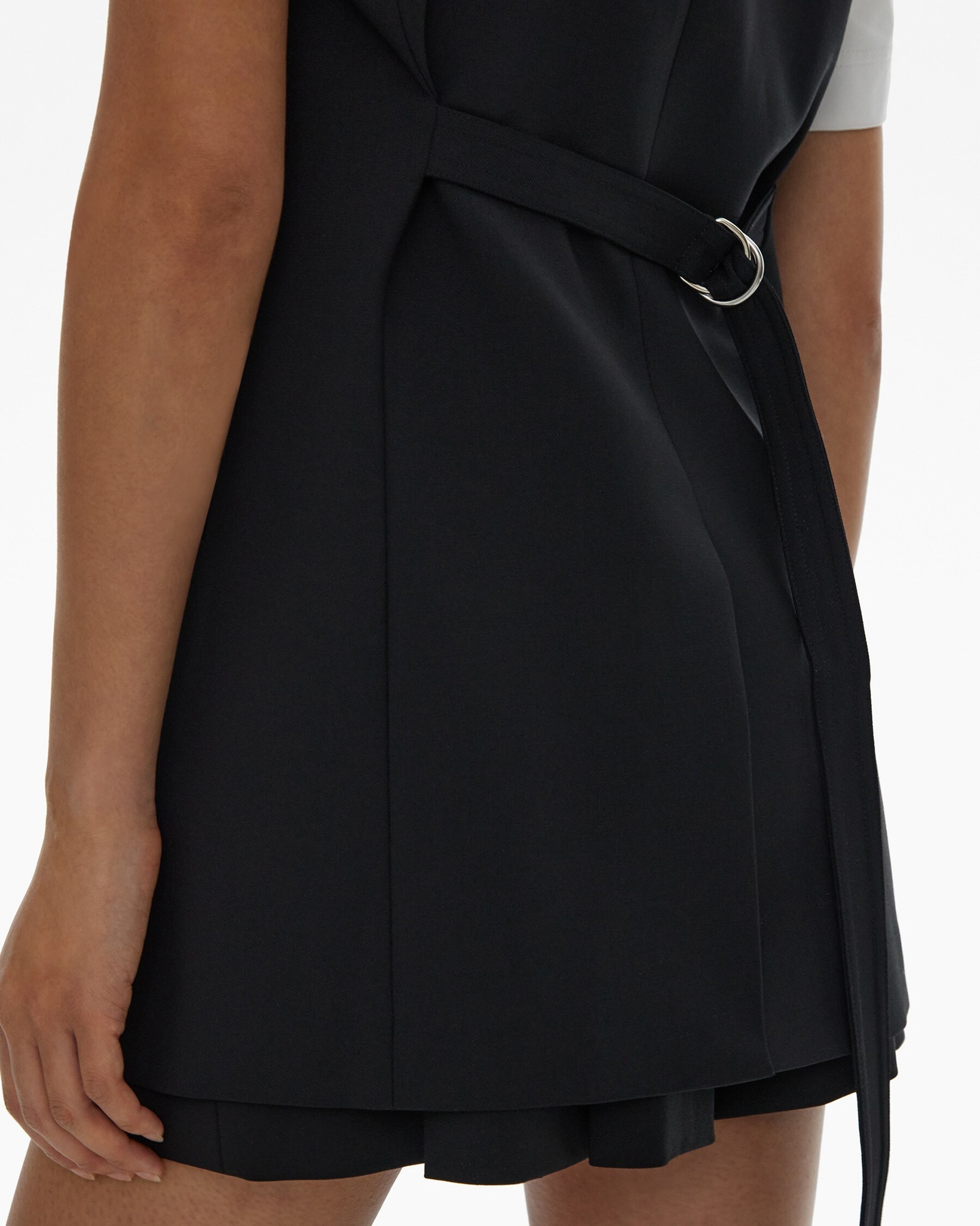 BELTED BLAZER VEST - 6
