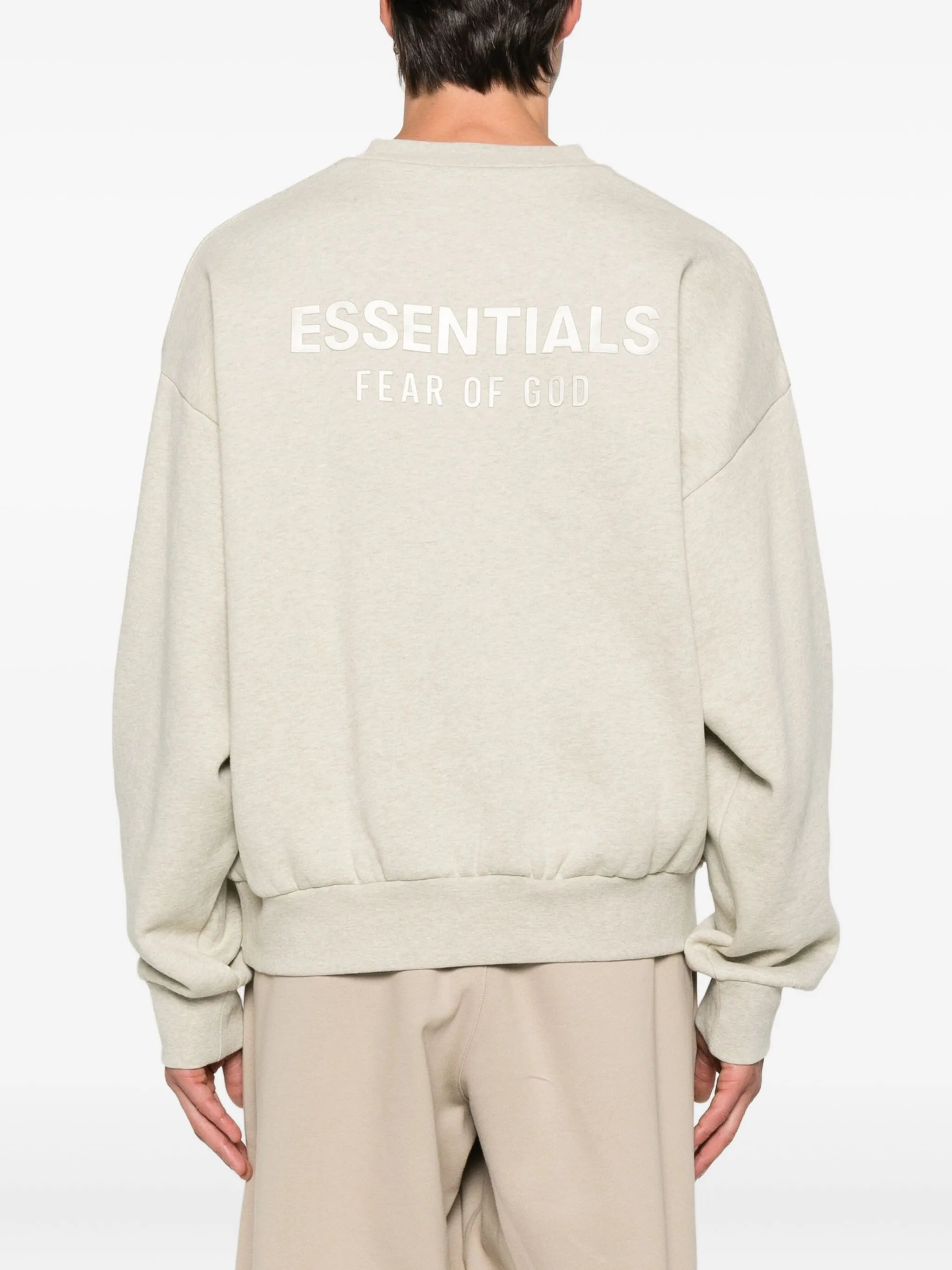 Fear Of God Essentials Crew-neck Cotton Sweatshirt - 4