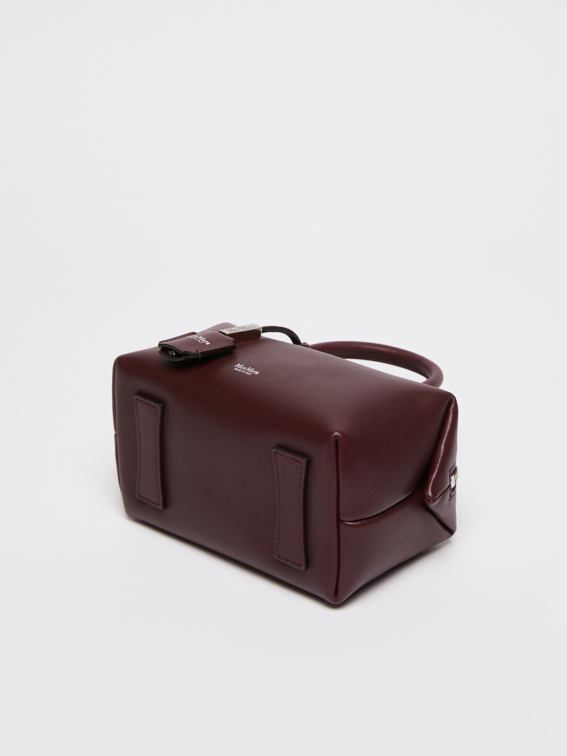 HOLDALLS Small natural leather bowler bag - 6