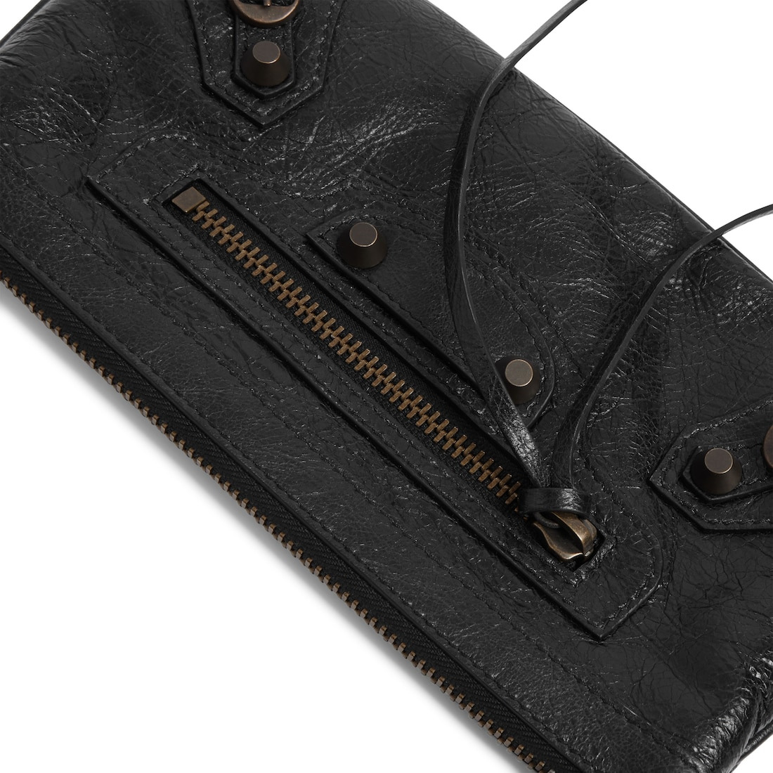 Women's Le City Pouch On Strap in Black - 6