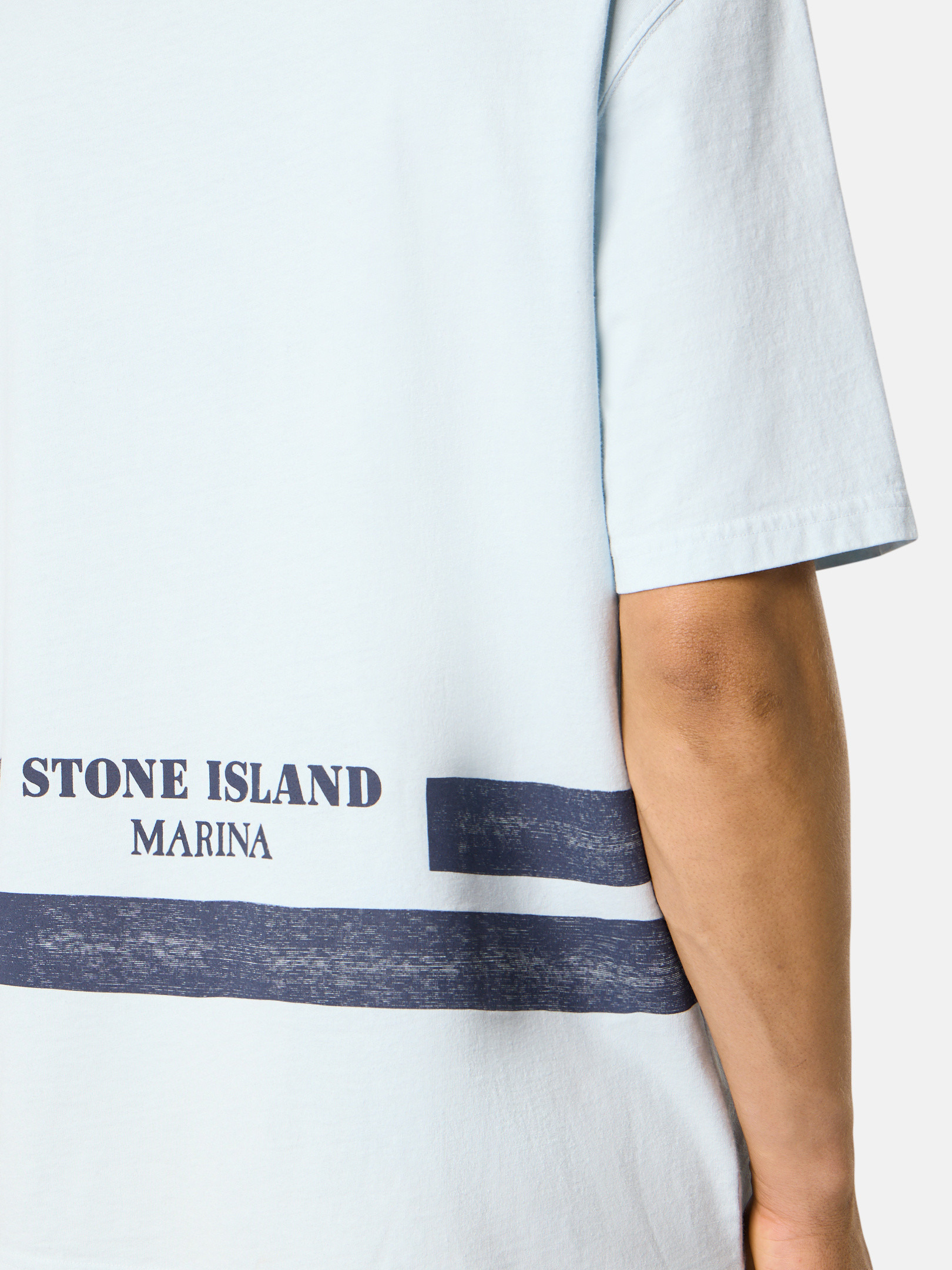 2100003 COMBED ORGANIC COTTON JERSEY_STONE ISLAND MARINA - 3