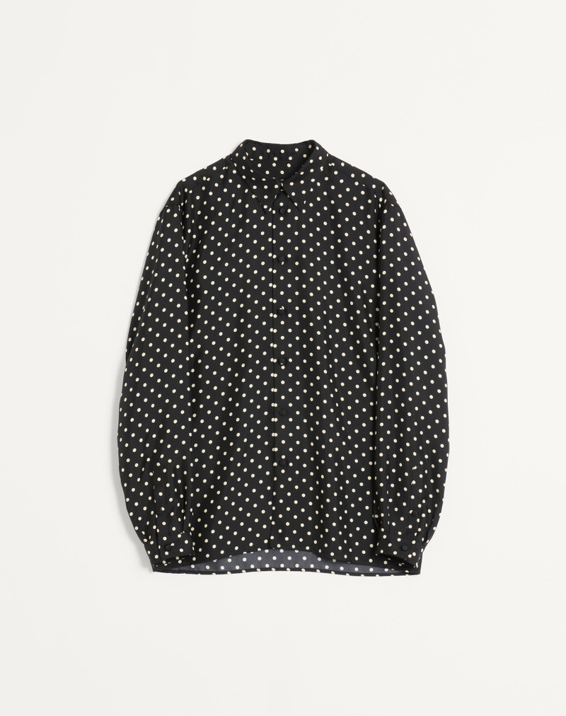 SILK TWILL SHIRT WITH PLUSDEPOIS PRINT 1