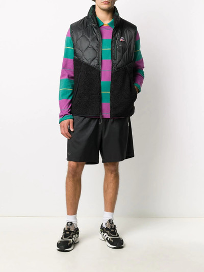 PUMA x The Hundreds striped polo shirt outlook