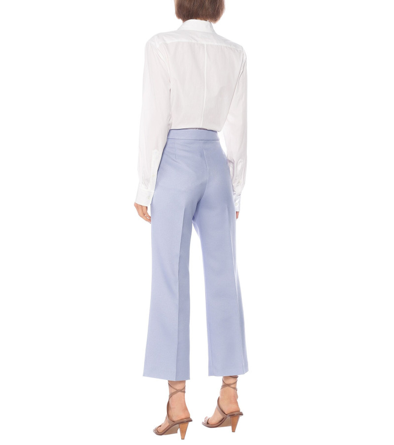 High-rise straight-leg pants 3