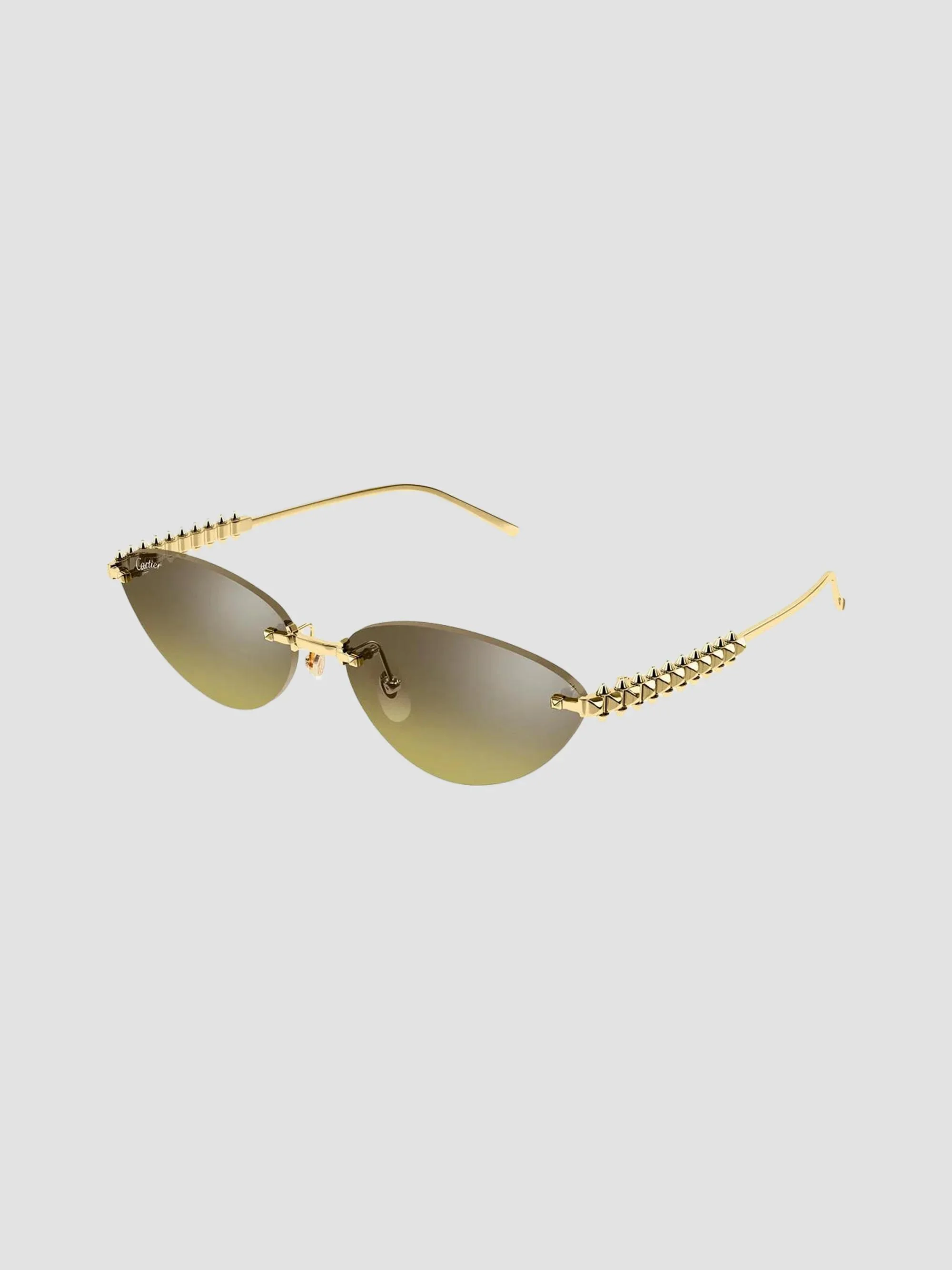 Women's Clash de 58MM Cat-Eye Sunglasses - Gold - 1