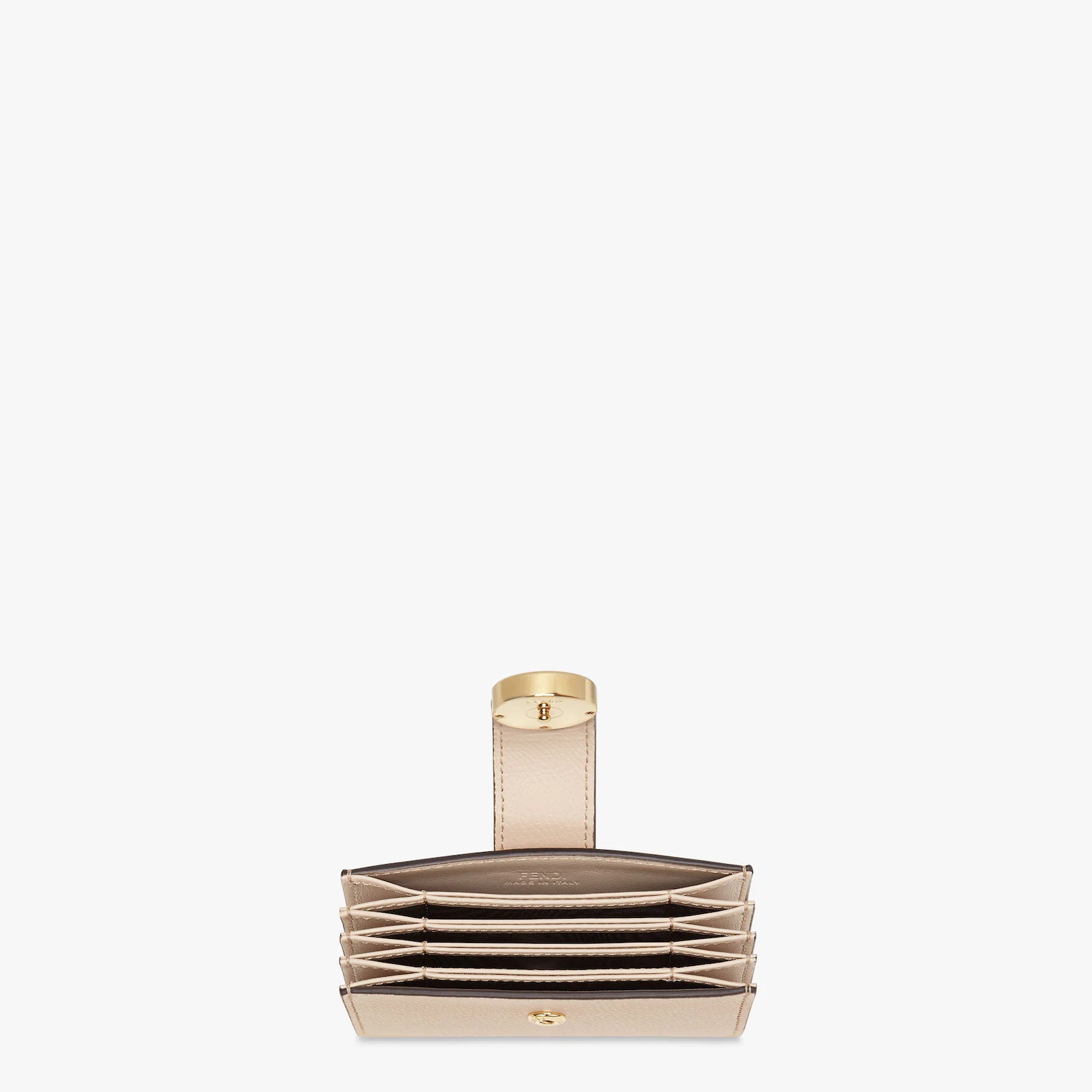 Pink leather card holder - 3