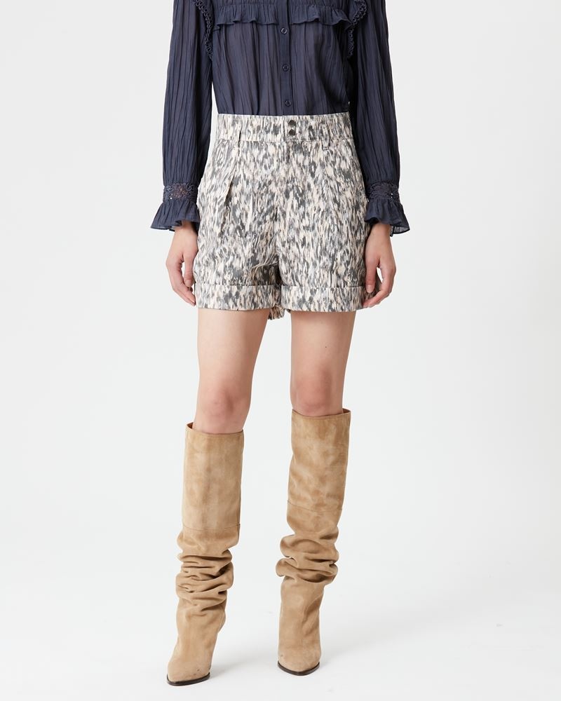 KALOSCOE CARGO PRINTED SHORTS - 4