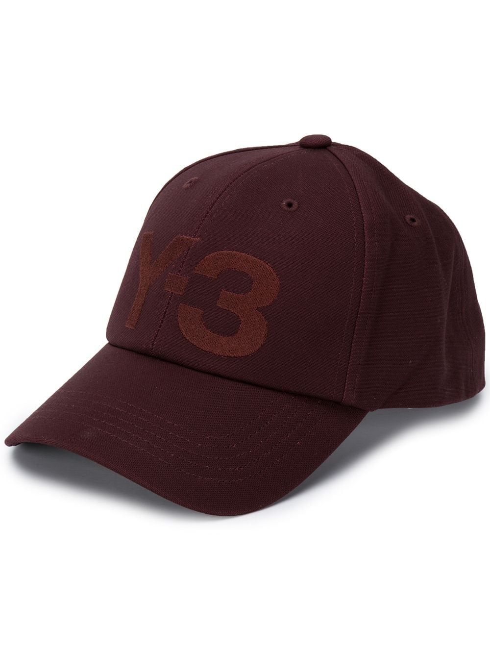 embroidered logo baseball cap - 1