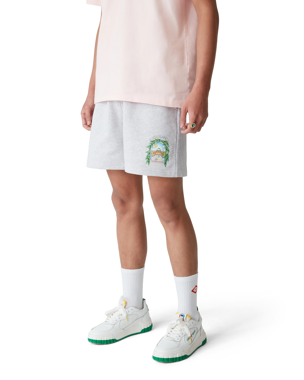 L'Arche De Tennis Sweatshorts | Casablanca Paris - 4