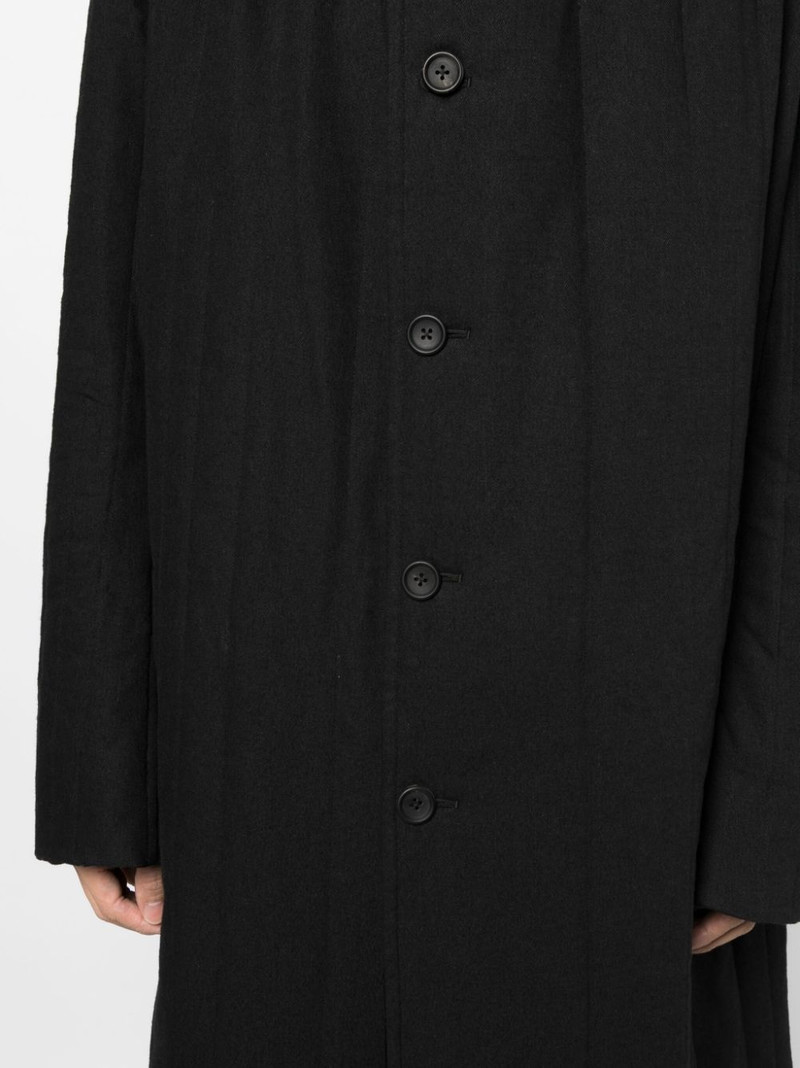 single-breasted drop-shoulder coat 5
