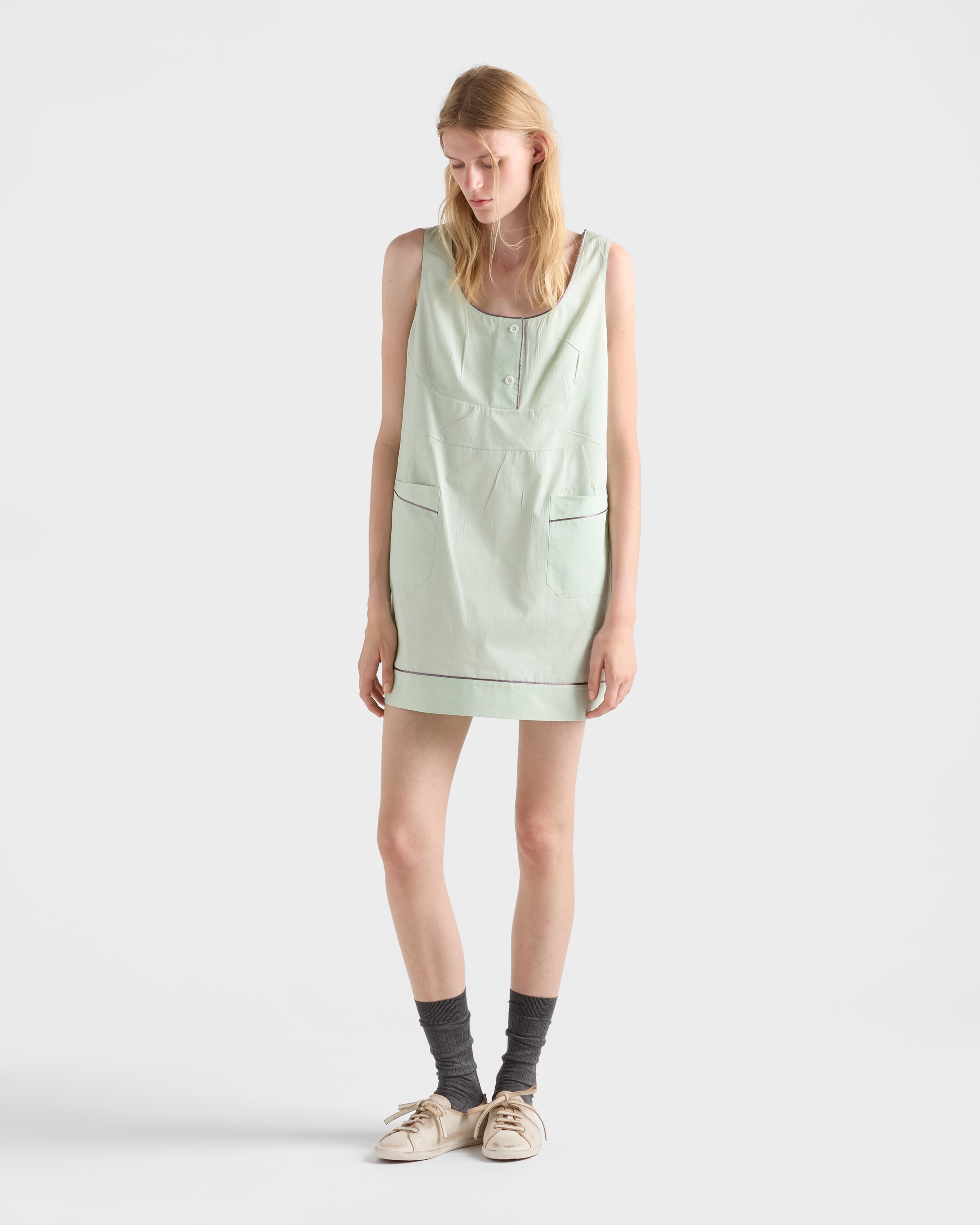 Cotton mini-dress - 2