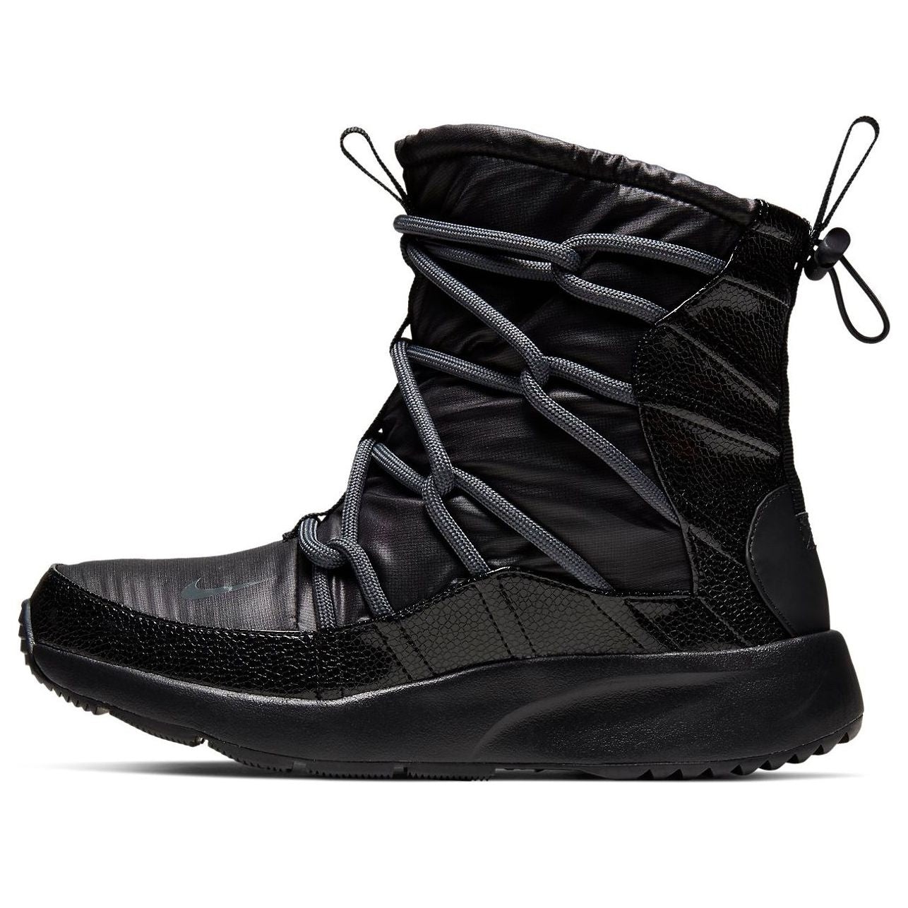 (WMNS) Nike Tanjun High Rise 'Triple Black' AO0355-004 - 1