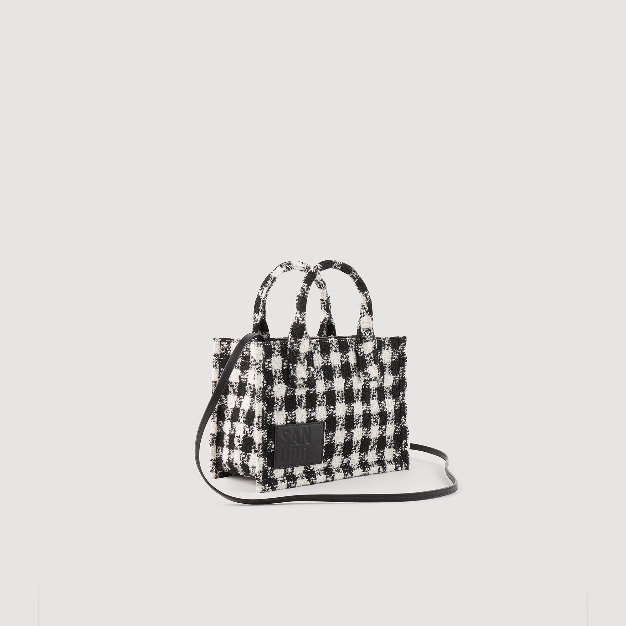 Small tweed Kasbah tote bag - 4