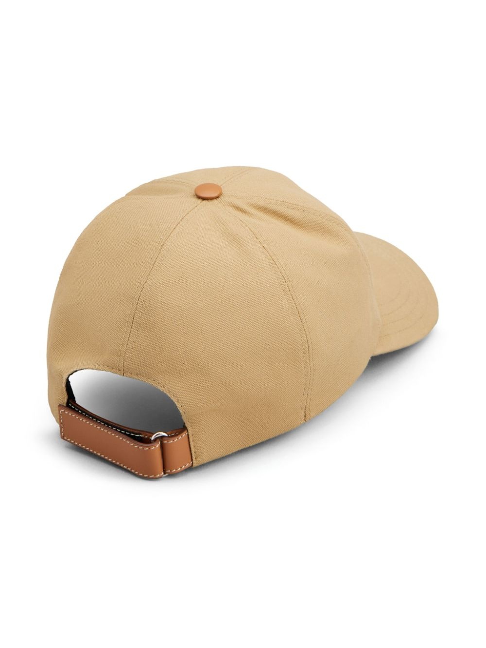 logo-embroidered cotton baseball cap - 2