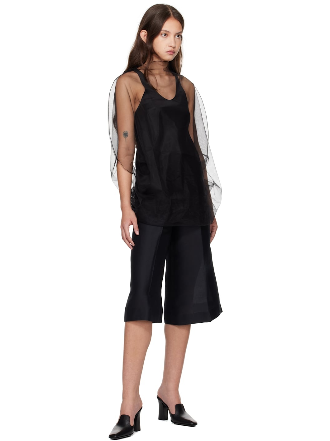 Black Corine Shorts - 4
