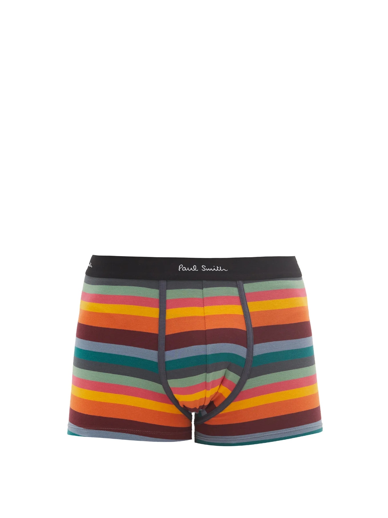 Artist-stripe cotton-blend boxer briefs - 1