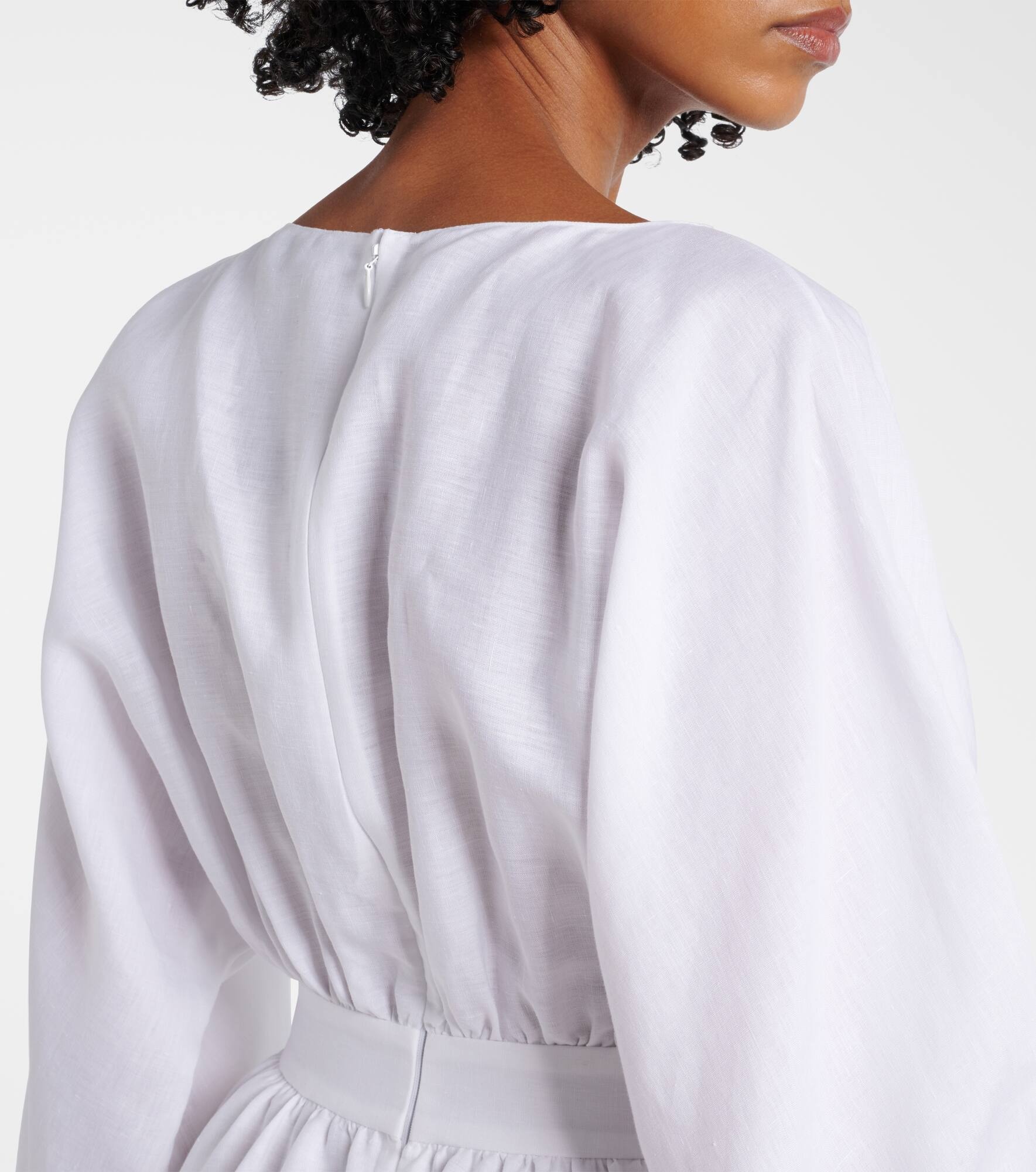 Ahmose linen maxi dress - 6