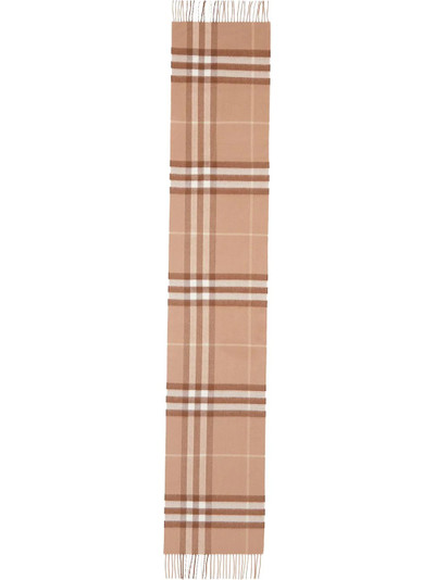 Burberry The Classic Check Cashmere Scarf outlook