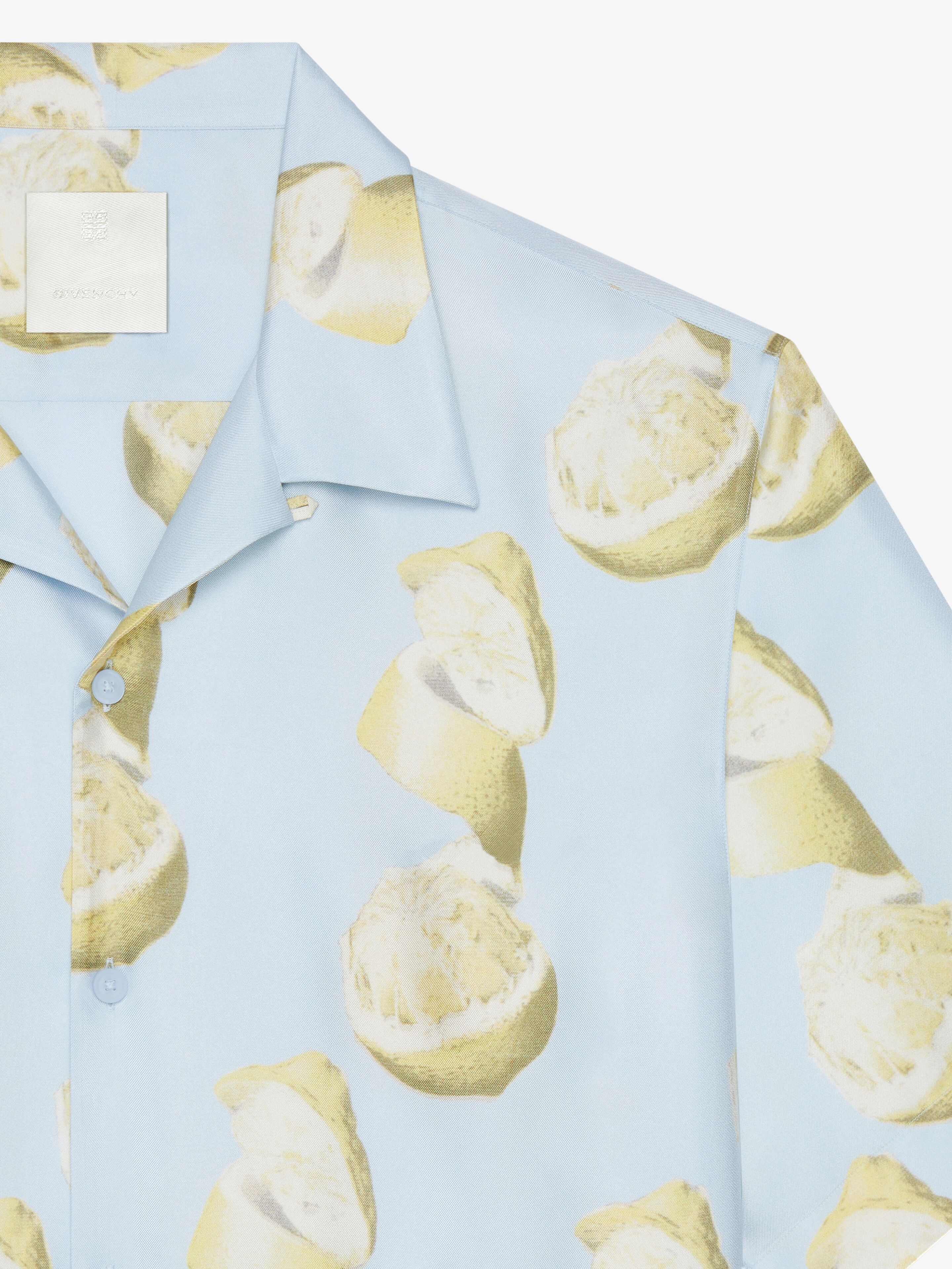 PRINTED SHIRT IN SILK - 5