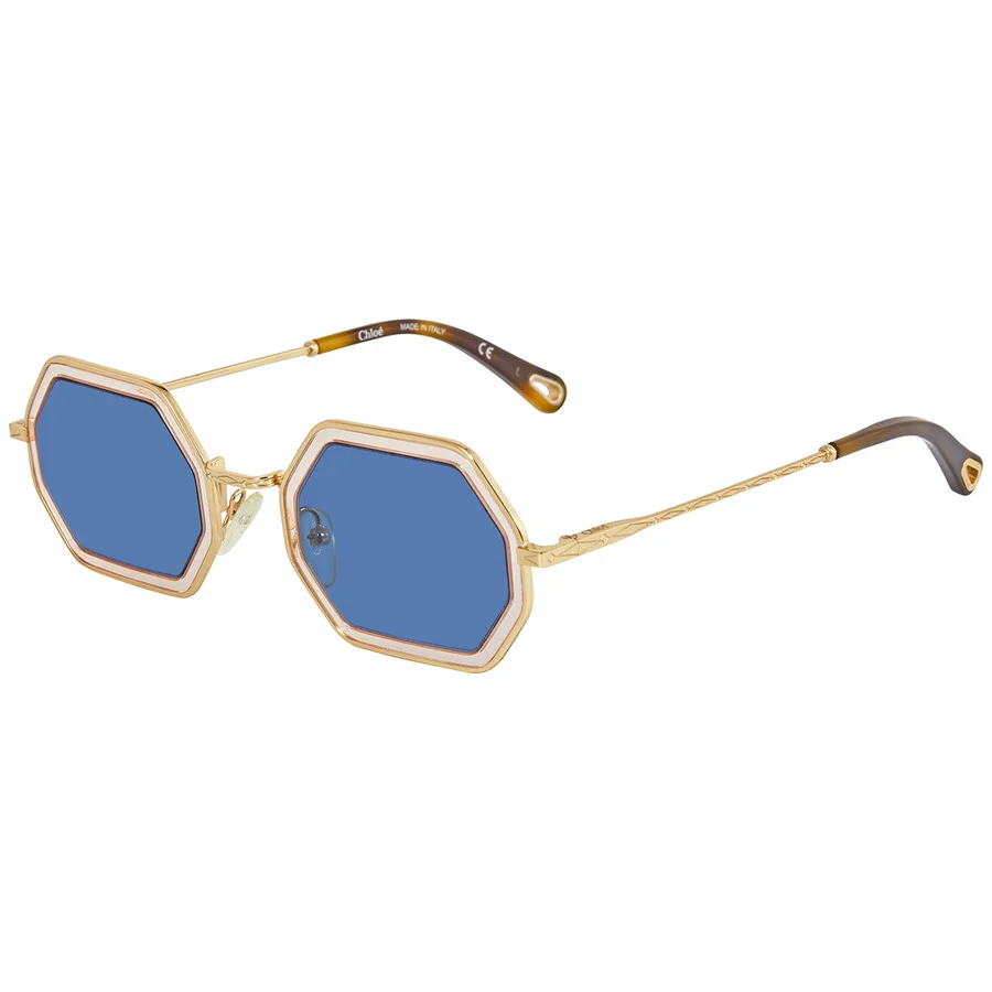 Chloe Blue Rectangular Sunglasses CE146S 832 53 - 1