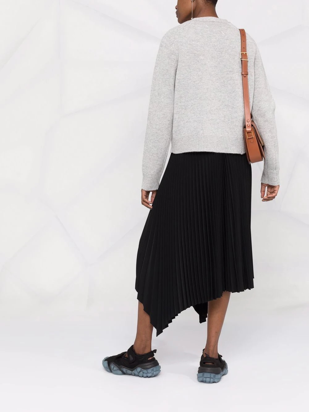 distressed button-down cardigan - 4