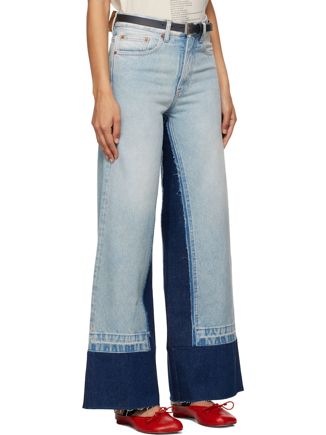 Blue 5 Pocket Jeans - 2