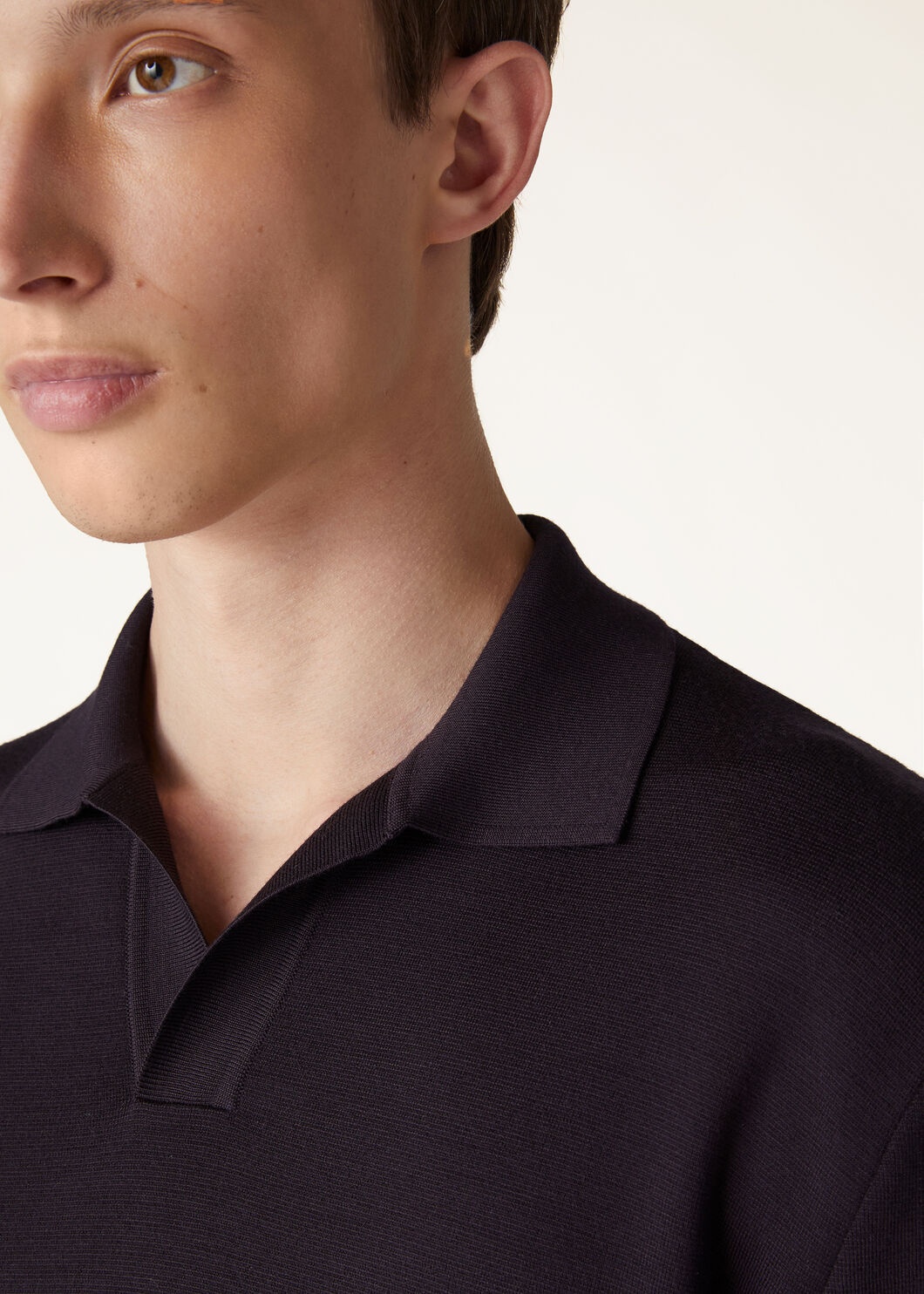 Buttonless Polo-shirt - 3