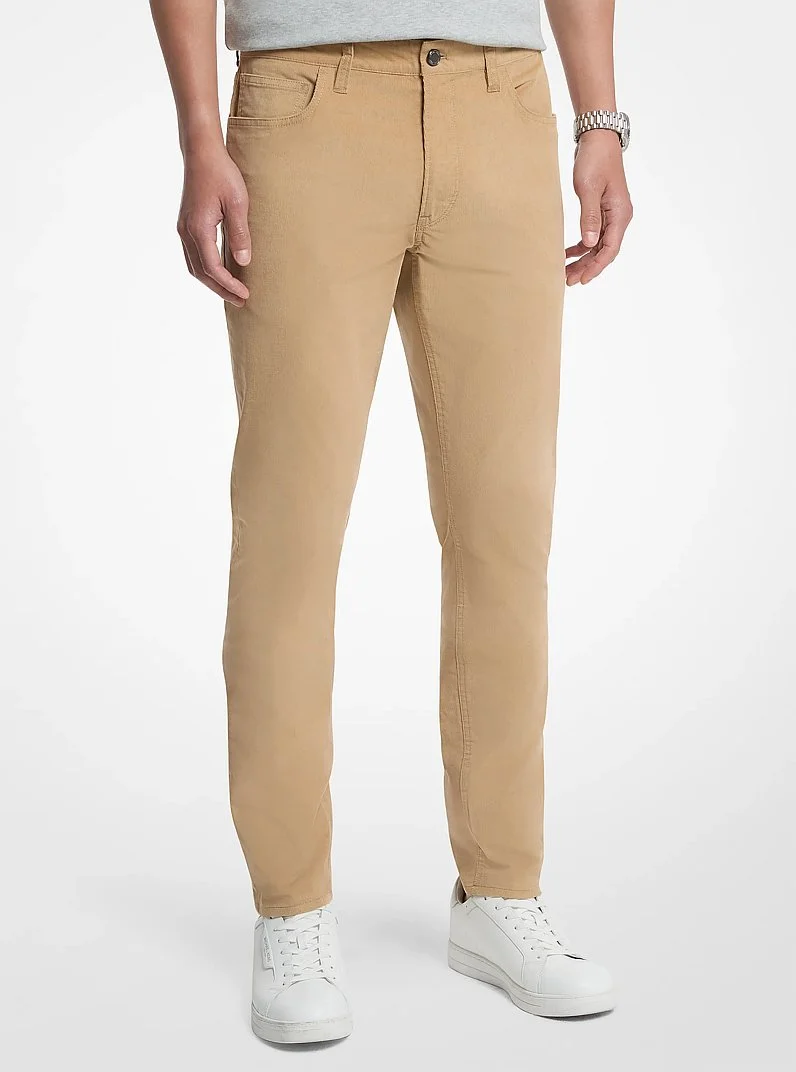 Parker Stretch Cotton Blend Pants - 1