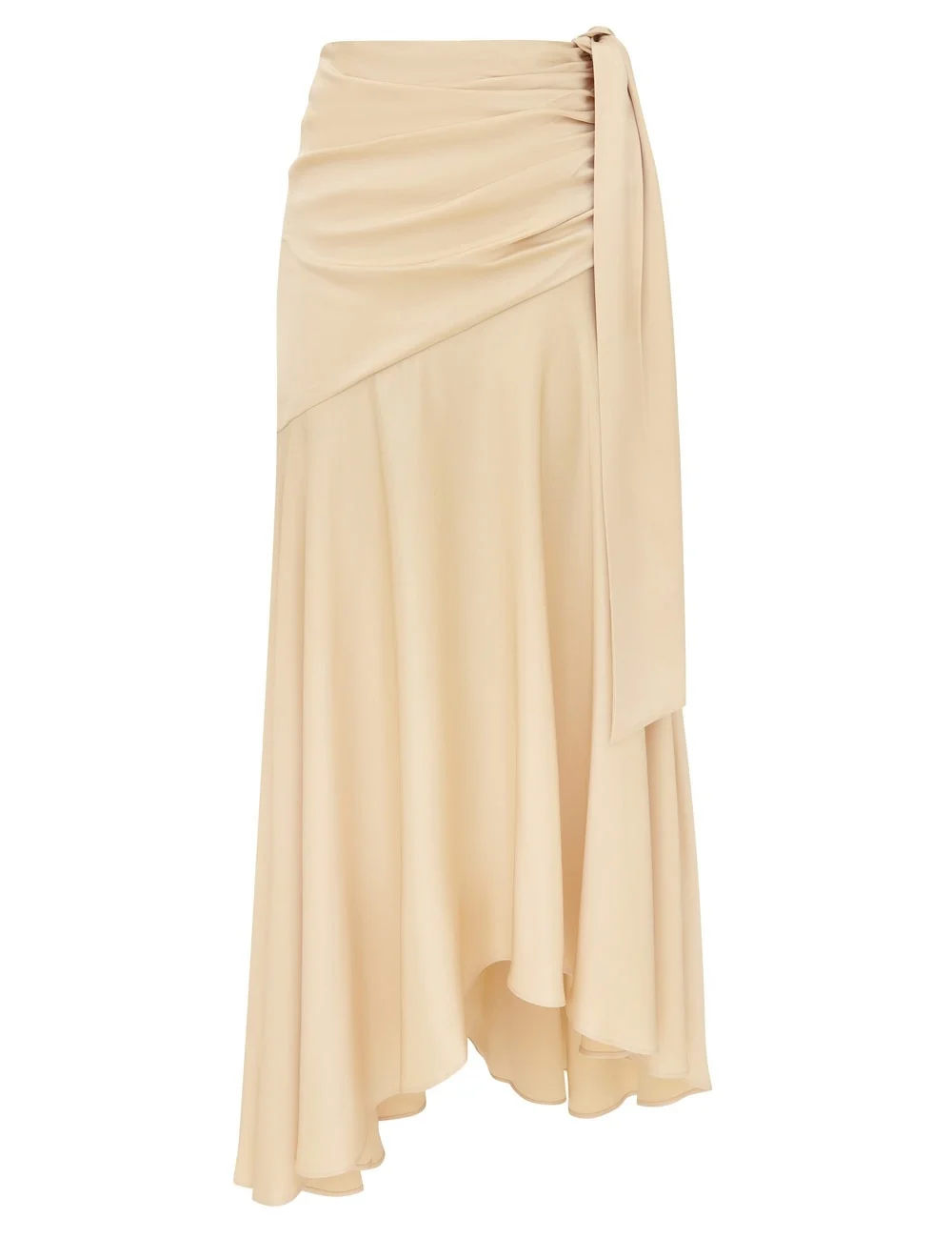 ASCENT DRAPED MAXI SKIRT - 1