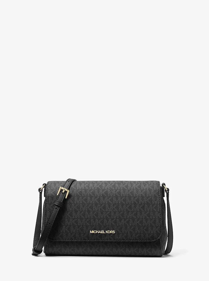 Medium Logo Convertible Crossbody Bag - 1