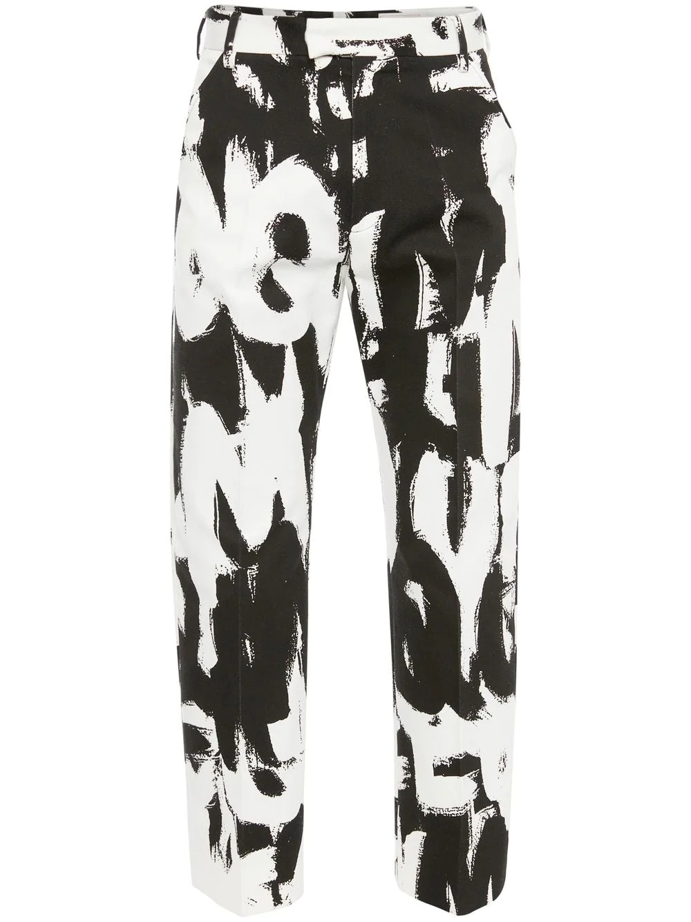 organic cotton graffiti trousers - 1